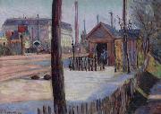 Paul Signac Railway junction near Bois Colombes oil painting picture wholesale